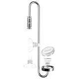 Clscea DC300-N-25-JP 水草用 全長25cm（小径24ｍｍアップグレード版）Super mist CO2ディフューザー ステンレス製 CO2拡散器 プレート交換可（使用圧力0.3MPa）