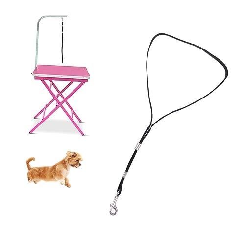 Milisten Hundepflegetisch-Schlinge Pflegezubehör Für Haustiere Verstellbare Spezialschlinge Pflegeseil Für Fellpflege Tischschlinge Für Trimmtischarme Oder Badewannen Haustier-schönheitszub