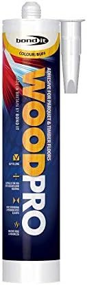 Bond-It Wood Pro Adhesive Buff for Parquet and Timber Floors - 300ml, Tan