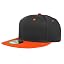Black/Orange