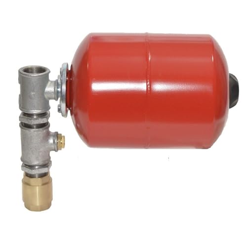 PAG Turbo GmbH® - Inverter IVR-08 für Tiefbrunnenpumpe Brunnenpumpe, Ausdehnungsgefäß 8L optional Zubehör (Ausdehnungsgefäß 8L + Anschlussset)