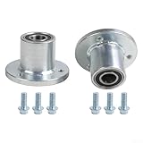 Paire de moyeux de roue avant de 17 mm avec 3 goujons de rechange en alliage d'acier pour ...