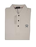  PAUL & SHARK Polo, Casual, REGOLAR, Baumwolle, 0120 COL. 010, Weiß, 0120 COL. 010 XXL
