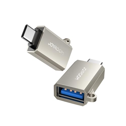 Joyroom S-H151 typ C wtyczka na gniazdo USB adapter nikiel perła