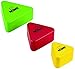Meinl NINO Wood Shakers Triangular 3 piece Set Multi Colour