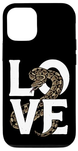 �{�[���p�C�\�� �T���O���X���D�� ঒��� �w�r Ball Python Snake Owner Love �X�}�z�P�[�X iPhone 12/12 Pro �p