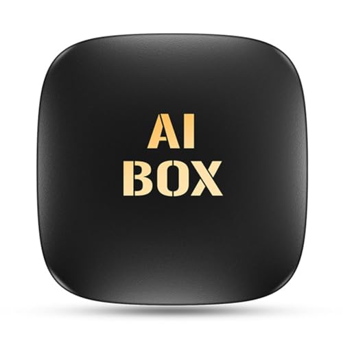 Yarryuter Adaptador para Automóvil Adaptador Inalámbrico CarPlay Android Adaptador Inalámbrico CarPlay Ai TV Box con CarPlay Ai Box-B con Cable