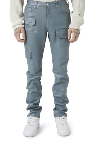 Forever 21 Men's Mid-Rise Cargo Skinny Jeans2