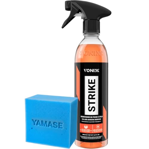 Strike Removedor de Piche e Cola Adesivo Inseto Automotivo 500ml Vonixx