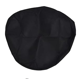 Round Planting Container, Black Plant Grow Bag Reusable Durable Multiple Use for Yard for Gardening(Small)