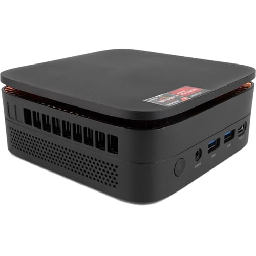 Image of Kamriu Hyper H1 Ryzen 7 6800H, 32GB LPDDR5 RAM, 1TB SSD, Windows 11 Pro Mini Gaming & Workstation PC w /Triple 4K @60Hz Display via HDMI /Displayport /USB-C & Internal WiFi 6 & 2.5Gb RJ45 (by KAMRUI)