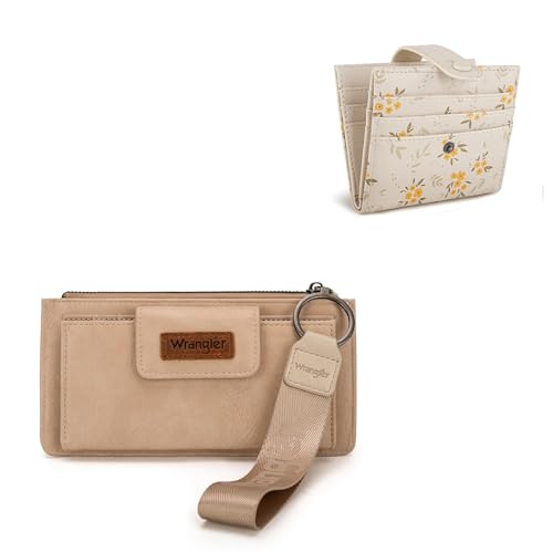 Montana West Wrangler Wristlet Wallet and Womens Small Wallet Sets