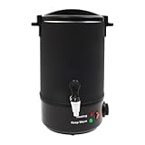 HUOMMGS Wachsschmelztopf mit 30-110℃ Temperatur Einstellbar, Deckel Edelstahl Wachsschmelzer Elektrischer Wachskocher 1100W Kerzen Gießen Set Wachsschmelztopf für Sojawach, Paraffinwach (8L)