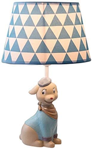 Lampe de bureau pépinière anti peur du noir veilleuse chiot bleu pour chambre