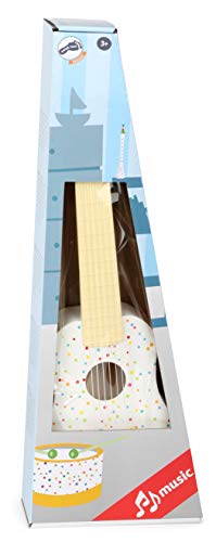 small foot Kinder-Gitarre Sound aus Holz, Musikinstrument schult Rhythmus- und Taktgefühl, ab 3 Jahren, 10382