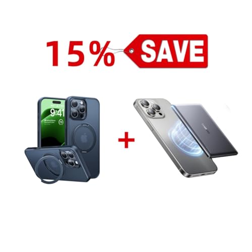 TORRAS Magnetic Case & Magnetic Power Bank 5,000mAh