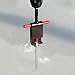 HYBEW Ice Anchors Drill Adapter Ice Anchors Ice Stake Drill Adapter Auger Adapter Shafts for Setting Up Fishing Shelter Tent Ice Fishing Tool Winter