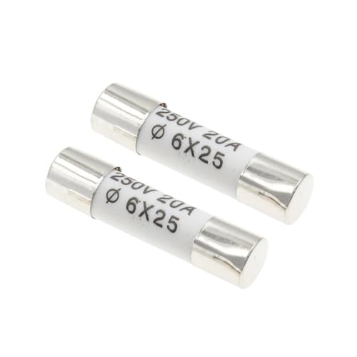 Fusible 6x25mm remplacement rapide pour tableau électrique 250V