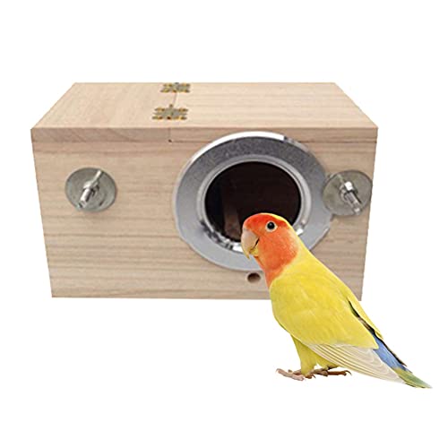Ochine Parakeet Nesting Box Bird House Wood Breeding Box Parrots