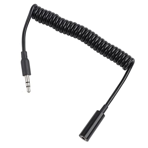Ipetboom 3.5mm�W���b�N�I�X ���X�I�[�f�B�I�����P�[�u�� �X�v�����O�L�k�� �������x�V�[���h�݌v �w�b�h�z���C���z���Ή� �|�[�^�u�����o�C���p 1m �u���b�N