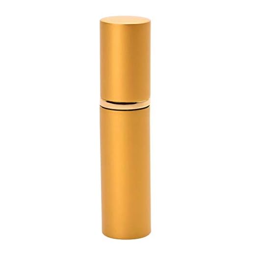 【Mors dag försäljning】Påfyllningsbar parfymflaska, bärbar tom pump-lotions-parfymspridare 6 färger (guld)