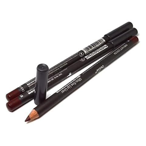 Hot Cocoa Professional Ultra Fine Eyeliner Pencil, Creamy, Ultra-pigmented, Long-lasting, Creates Defined Lines,Professional Makeup, Set of 3, Italia Cover