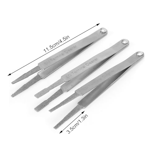 Haosie HAOSIEX61SMP7Q5I Terminal Cleaning Tool, 3Pcs Terminal Cleaner Set, Electrical Contact Cleaner thumb #1