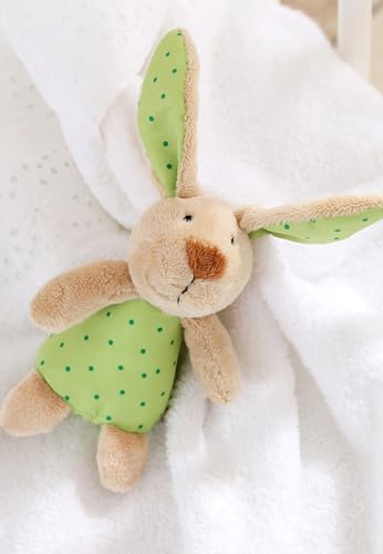 sigikid Rassel & Greiflinge Babyspielzeug Baby-Rassel Plüsch-Hase - Geschenk für Babys ab 3 Monaten, waschbar bei 30 °C