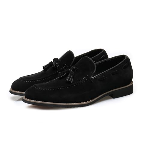 Men's Classic Tassel Loafers Moccasins Slip-ons Wedding Prom Formal Dress Casual Shoes for Men4