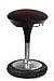 Produktbild Topstar Sitness 20, ergonomischer Sitzhocker, Arbeitshocker, Bürohocker mit Schwingeffekt, Sitzhöhenverstellung, Bezug dunkelbraun