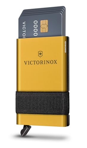 Image of Victorinox Smart Card Wallet, Credit Card Holder Wallet (81 g), 10.4 cm, Yellow, ABS /Cellidor, 0.7250.38| Everyday Tools Case
