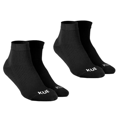 Image of KUE Compression Ankle Socks For Men & Women I Improved Blood Circulation, Pain Relief, Daily Use, Running & Sports, Premium Fabric, Moisture Wicking I Ankle Length Sports Socks