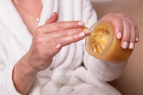 Prounol Lanolin Wollfett Anhydrat Pharmaqualität 200ml - Wasserfrei Wollwachs - Lanolin für Kosmetik für Pflege Trockener Haut