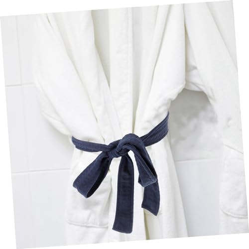Replacement Robe Belt for Adult Bathrobe Robe Strap Spa Hotel Party Dorm Dark Blue3