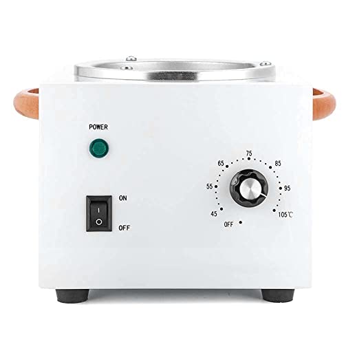 LEERAIN Set de Calentador de Cera Calentamiento depilatorio de Cera, máquina de Cera Cera de Cera de Cera Cera de Cera Calentamiento para Uso en el hogar para una Cera Dura para el depilación Cover