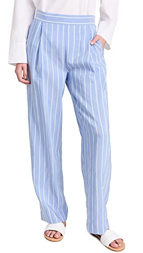 Vince Women's High Waist Stripe Wide Leg Pants