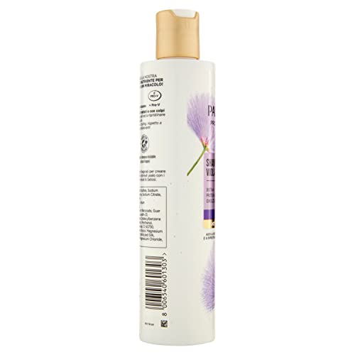 Pantene Pro-V Miracles Forza Shampoo gegen Vergilbung, mit Biotin und hydrolysiertem Seidenprotein, für blondes Haar, behandelt oder mit Sonnenstichen, hilft bei der Wiederherstellung der Kraft in 1
