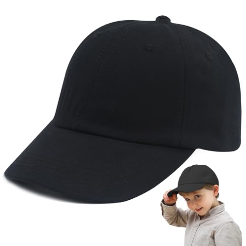 La Mejor Lista de Gorros para Niño Top 10. 42 NEWYOUTH Toddler Gorra de Béisbol Niño - Gorro ala Ancha de Sol para niños y niñas,Sombrero de Sol para niños de protección de ala Ancha, UV protección UPF 50+,M(Azul)