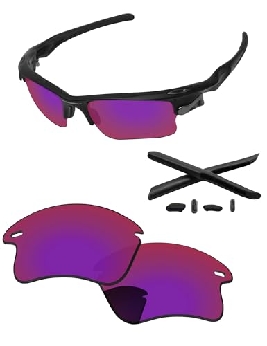 Image of Replacement Lenses & Rubber Kits for Oakley Fast Jacket XL OO9156 71mm - Precision Fit, UV Block, Impact Resistant