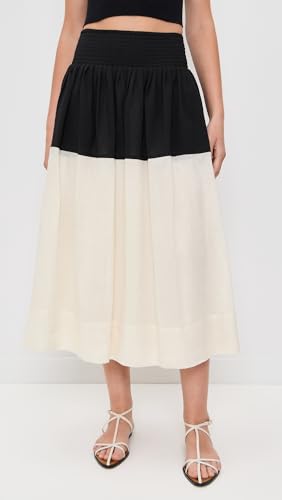Sea Women's Nicola Ramie Midi Skirt2