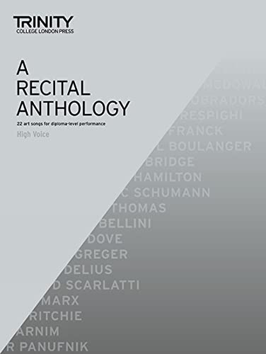 A Recital Anthology (High Voice and Piano)
