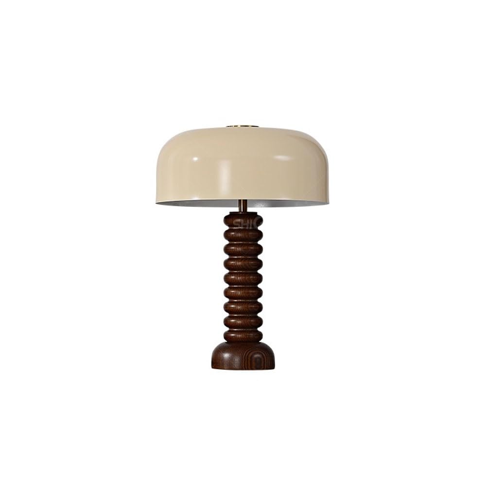 zhangrui1888 Bedside Lamp Nostalgic Atmosphere Desk Lamp Blends Living Room Bedroom Study and Bedside Bedroom Lamps