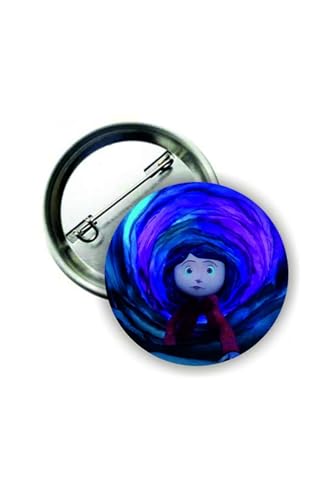 Coraline Anime Buton Rozet