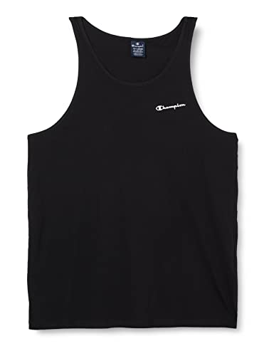 Camiseta tank Champion Legacy fabricada con texturas suaves de algodón