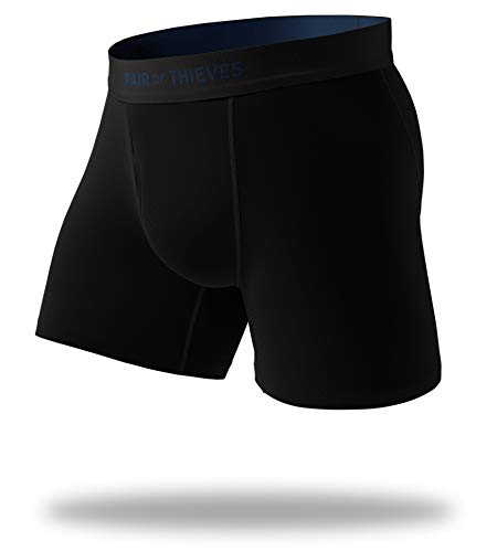 Pair of Thieves Men's Cool Breeze Boxer Briefs, The Solid, Medium