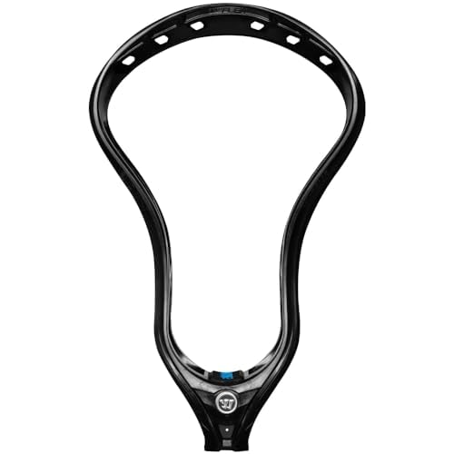Warrior Evo QX2-D Lacrosse Head, Unstrung (Black)