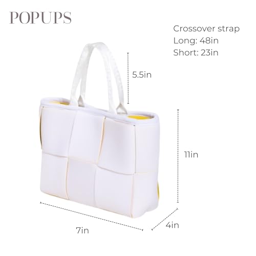 POPUPS Bolso Tote Mini en Neopreno para Mujer miniatura 4
