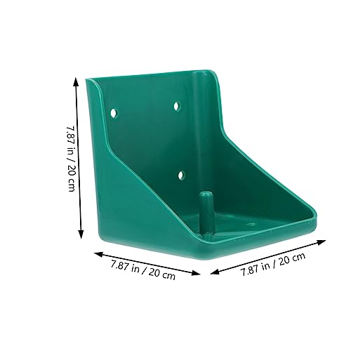Mangeoire à bétail en PP robuste support fixe pour bloc de léchage - 6