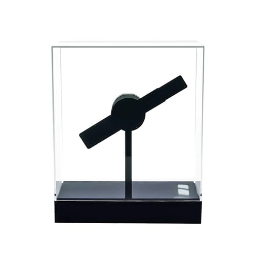 Proyector holográfico 3D de 20 cm con Imagen aérea, estereoscópico, Flotante, con Luces publicitarias y Estuche Protector. Sin demora Proyector holográfico 3D de 20 cm con Imagen aérea, estereoscópico, Flotante, con Luces publicitarias y Estuche Protector. Sin demora