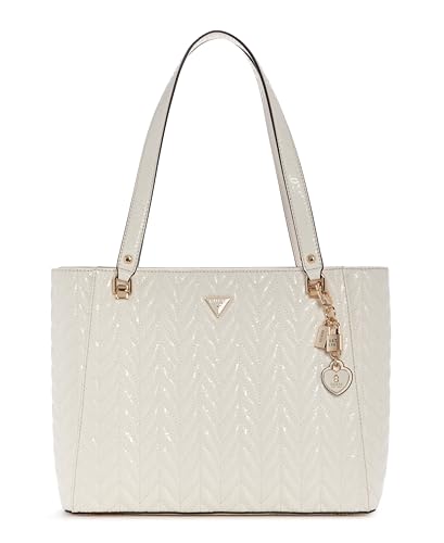 Sac à épaule GUESS de couleur écru pour sublimer vos journées de bureau